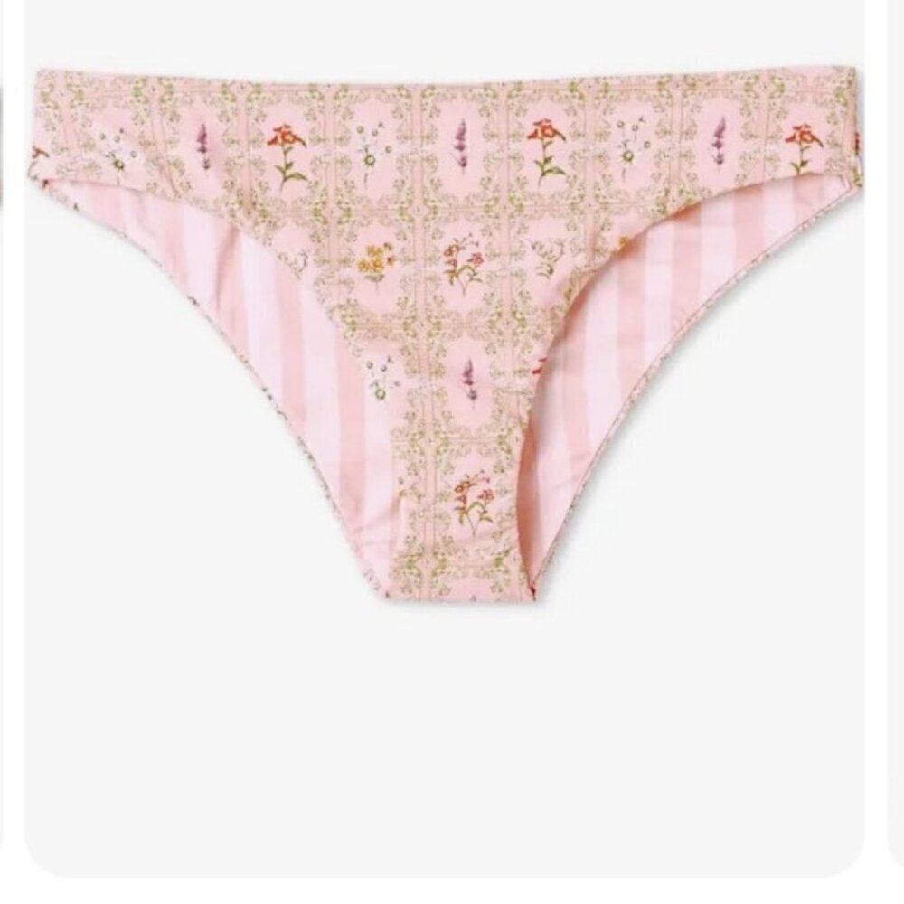 Agua Bendita X Target Reversible Bikini Bottoms 4X NWOT